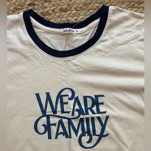 The Bee & The Fox ringer tee We Are Family